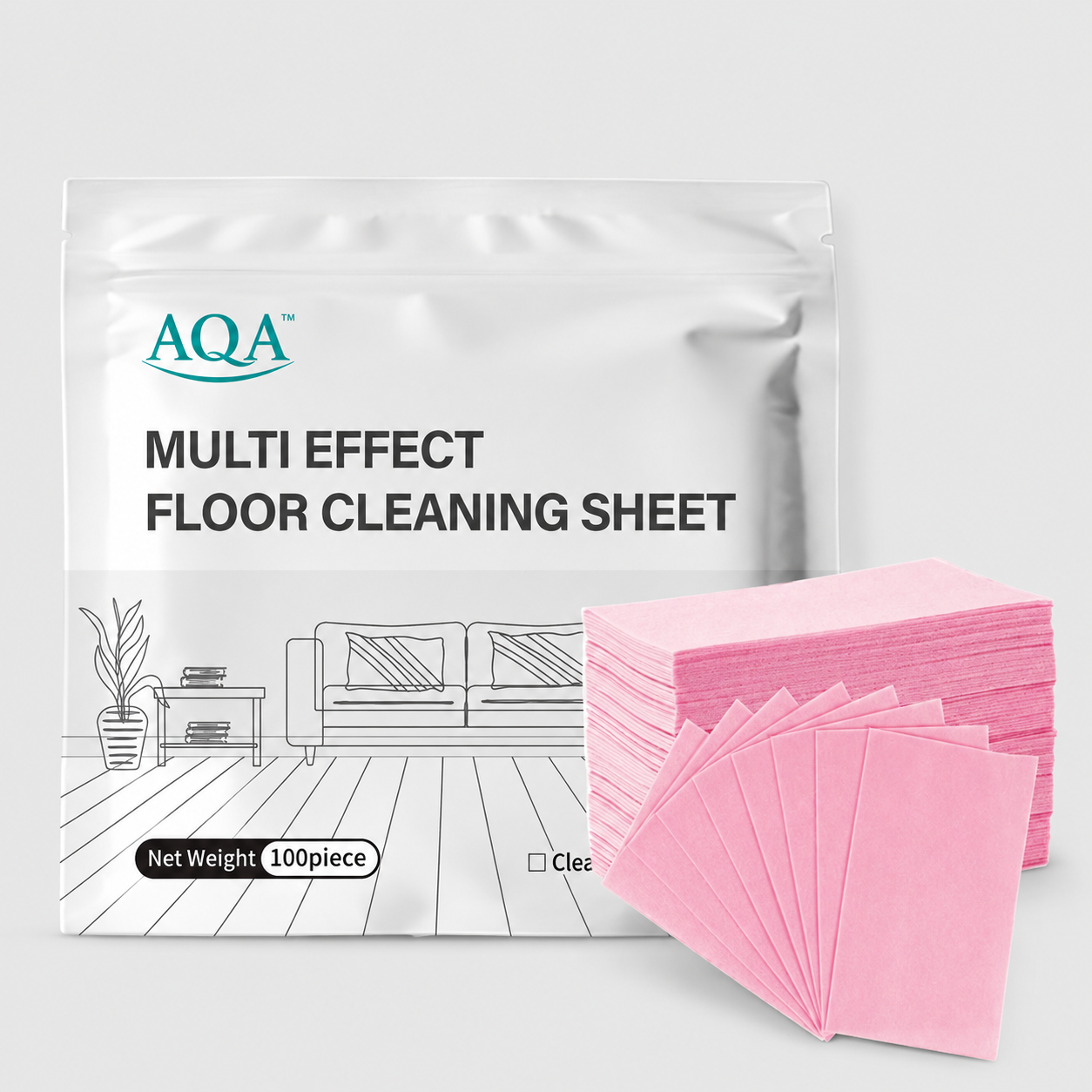 Floor Cleaning Sheets – Multi-Surface Floor Cleaner, Removes Dirt & Buildup, Restores Shine and Freshens Floors