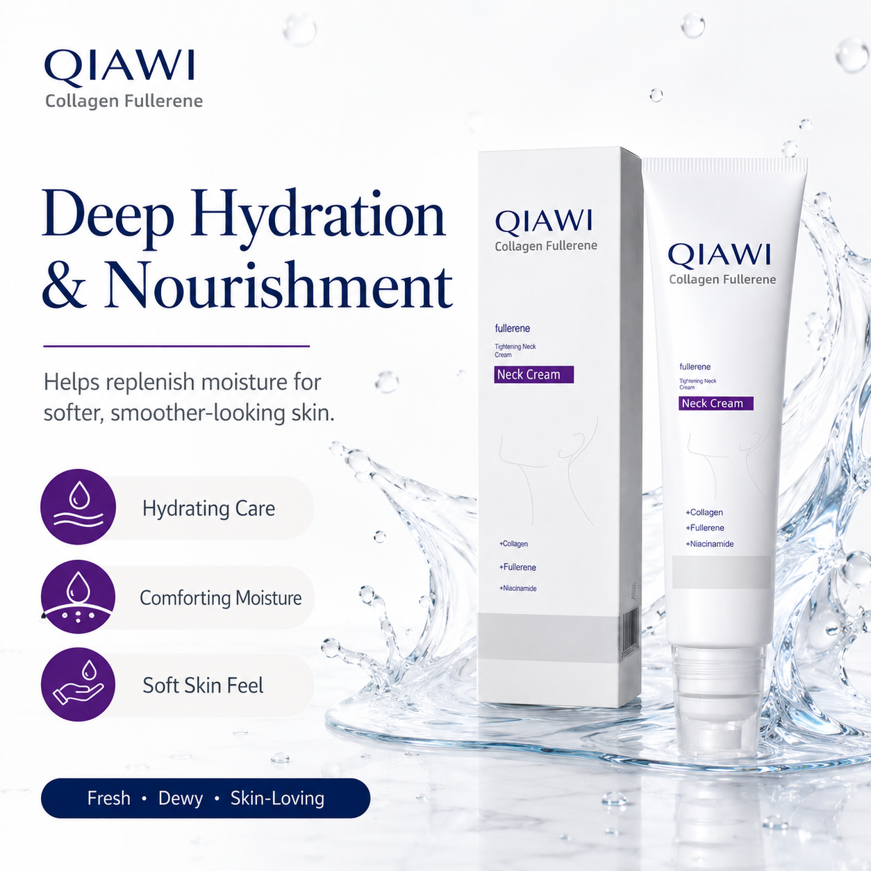Neck Firming Cream – Neck Cream for Smoother, Tighter-Looking Neck & Facial Lines