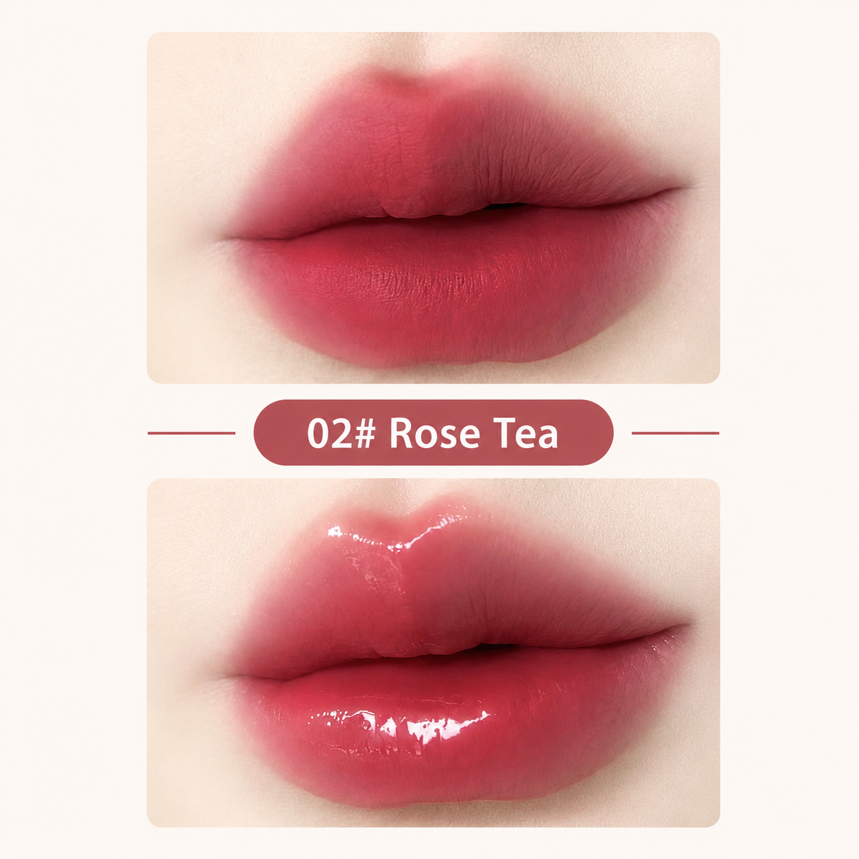 Perfect Twin Lip — Dual-Ended Liquid Lipstick with Velvet Matte Color and Glossy Shine