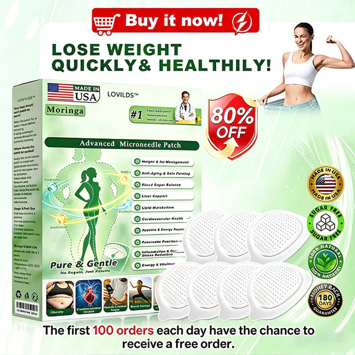 LOVILDS™  Moringa · LBM Proprietary Botanical Blend 𝐀𝐝𝐯𝐚𝐧𝐜𝐞𝐝 𝑴𝒊𝒄𝒓𝒐𝒏𝒆𝒆𝒅𝒍𝒆 𝑷𝒂𝒕𝒄𝒉🇺🇸(𝐉𝐮𝐬𝐭 𝐨𝐧𝐜𝐞 𝐚 𝐝𝐚𝐲, 𝐯𝐢𝐬𝐢𝐛𝐥𝐞 𝐜𝐡𝐚𝐧𝐠𝐞𝐬 𝐢𝐧 𝟕 𝐝𝐚𝐲𝐬）✅