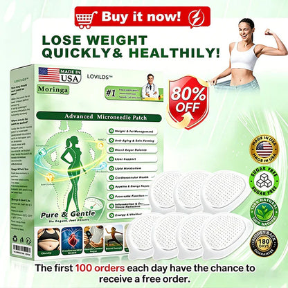 LOVILDS™  Moringa · LBM Proprietary Botanical Blend 𝐀𝐝𝐯𝐚𝐧𝐜𝐞𝐝 𝑴𝒊𝒄𝒓𝒐𝒏𝒆𝒆𝒅𝒍𝒆 𝑷𝒂𝒕𝒄𝒉🇺🇸(𝐉𝐮𝐬𝐭 𝐨𝐧𝐜𝐞 𝐚 𝐝𝐚𝐲, 𝐯𝐢𝐬𝐢𝐛𝐥𝐞 𝐜𝐡𝐚𝐧𝐠𝐞𝐬 𝐢𝐧 𝟕 𝐝𝐚𝐲𝐬）✅