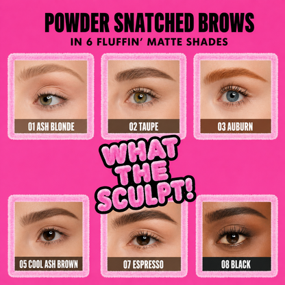 Soft & Sculpt Brow Powder Pen, 24H Wear, Cream To Powder Eyebrow, Transfer-Resistant Formula,  Professional Makeup💄