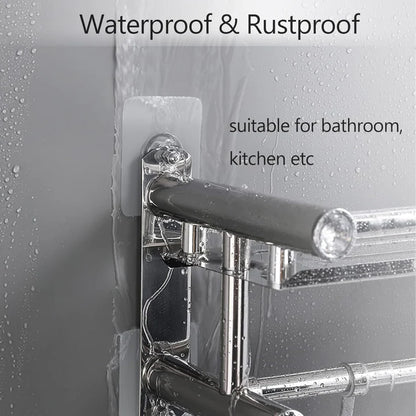 Adhesive Screw Hooks - No Drill, No Damage, Holds 5kg | Wall, Tile & Glass