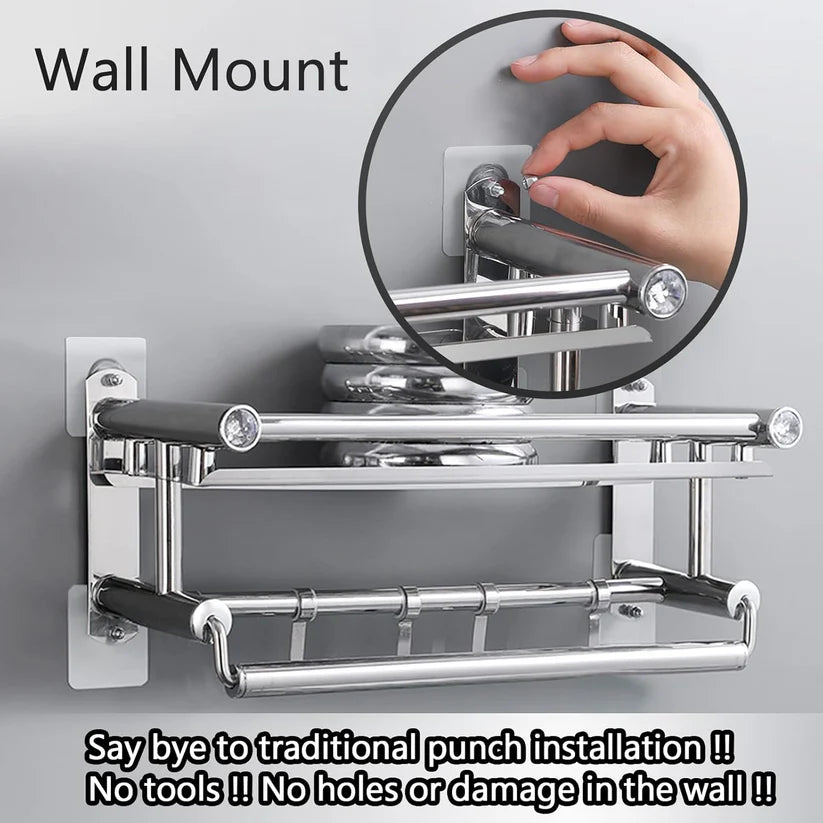 Adhesive Screw Hooks - No Drill, No Damage, Holds 5kg | Wall, Tile & Glass