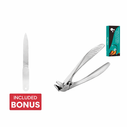 🥳2026 HOT SALE💅Stainless Steel Nail Clipper with Curved Precision Blades – Effortless for Thick Nails & Seniors! ✂️