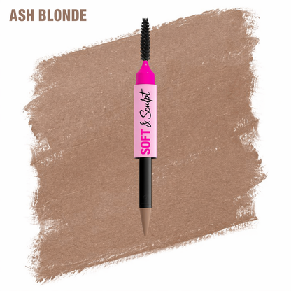 Soft & Sculpt Brow Powder Pen, 24H Wear, Cream To Powder Eyebrow, Transfer-Resistant Formula,  Professional Makeup💄