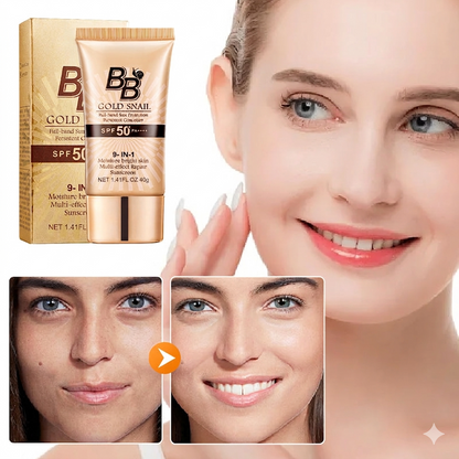 💝 Mother's Day Deal 70% OFF! 💝High-coverage waterproof snail BB cream