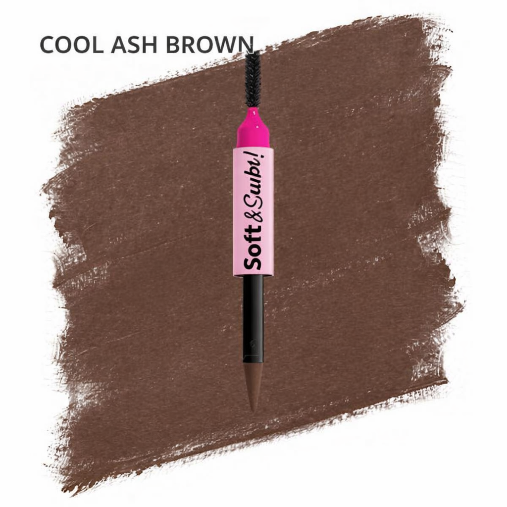 Soft & Sculpt Brow Powder Pen, 24H Wear, Cream To Powder Eyebrow, Transfer-Resistant Formula,  Professional Makeup💄