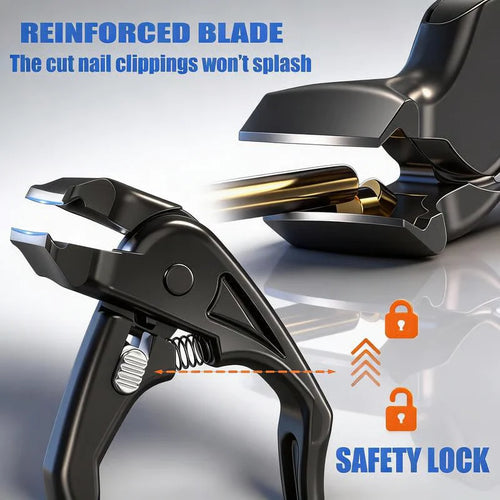 🥳2026 HOT SALE💅Stainless Steel Nail Clipper with Curved Precision Blades – Effortless for Thick Nails & Seniors! ✂️