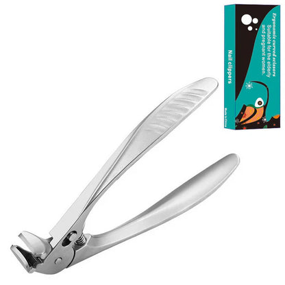 🥳2026 HOT SALE💅Stainless Steel Nail Clipper with Curved Precision Blades – Effortless for Thick Nails & Seniors! ✂️